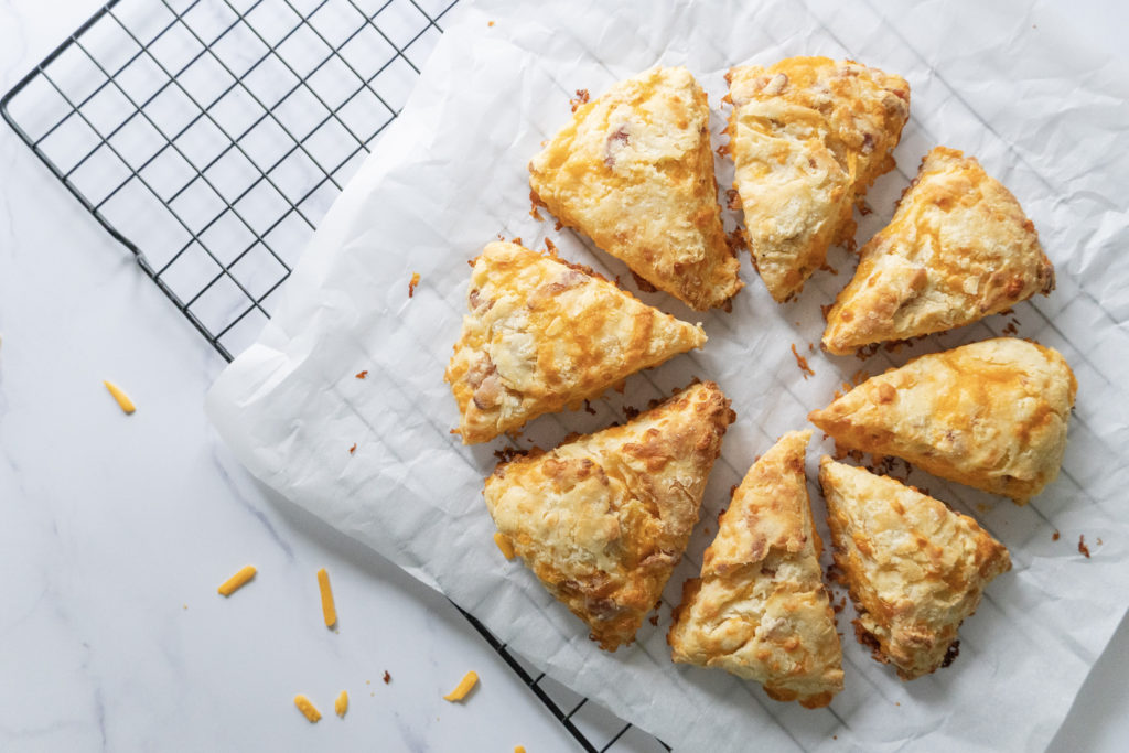 Cheddar & Bacon Scones