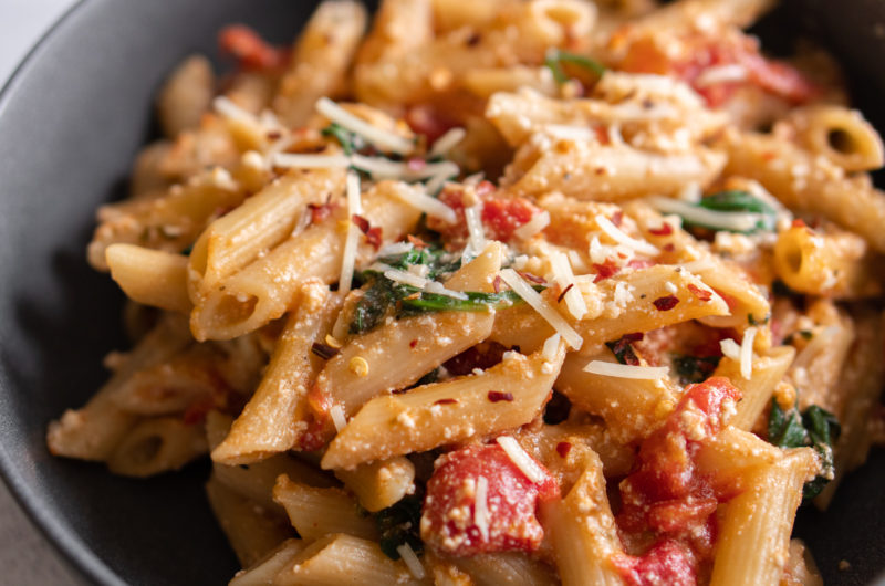 One-Pot Creamy Tomato Basil Pasta