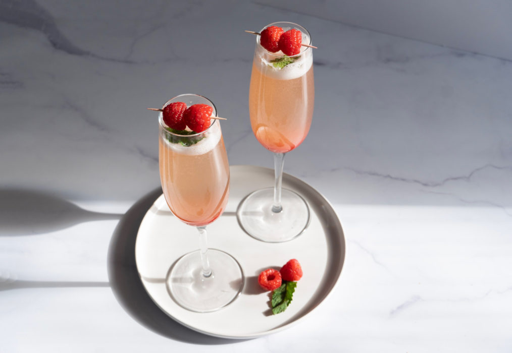 Raspberry Mimosa