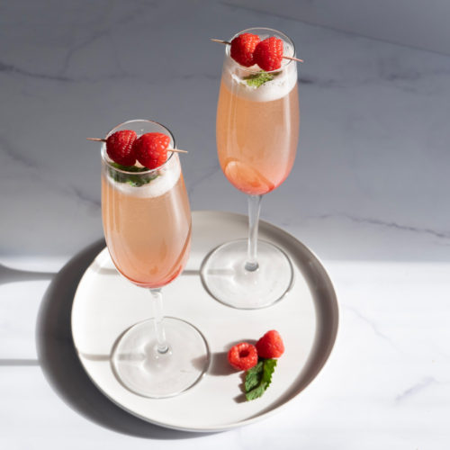 Raspberry Mimosa