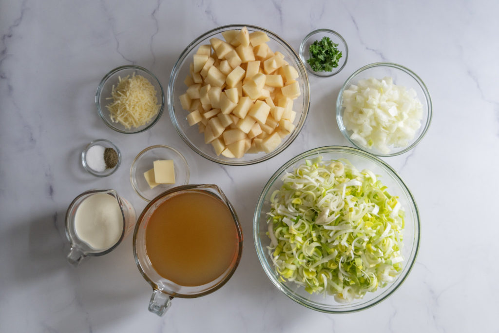 Potato Leek Soup Ingredients