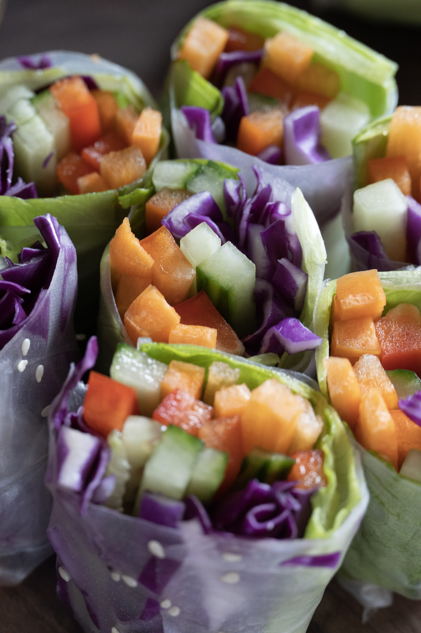 Cut Veggie Wraps