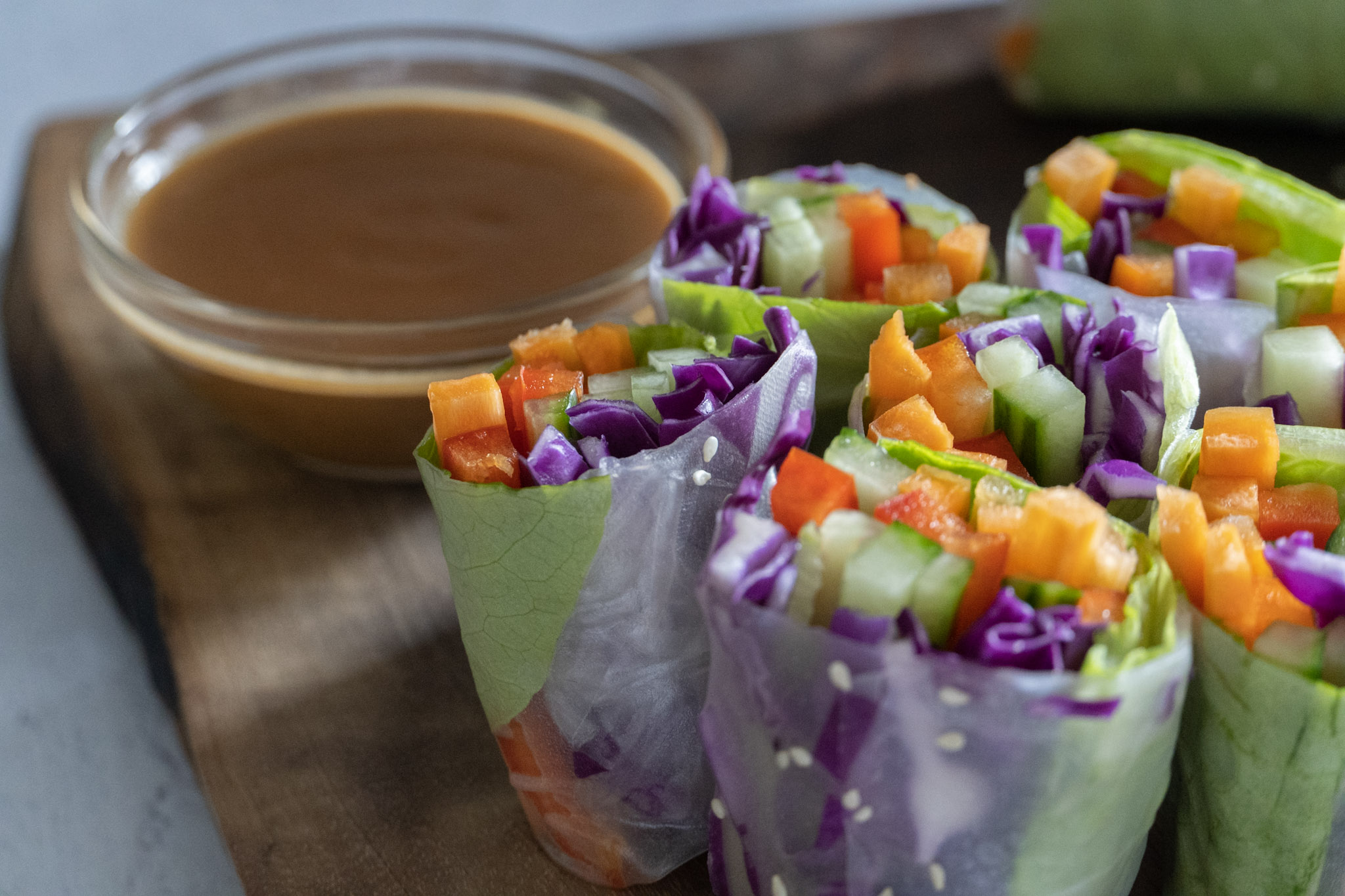 Veggie Wraps - The Crowded Fridge