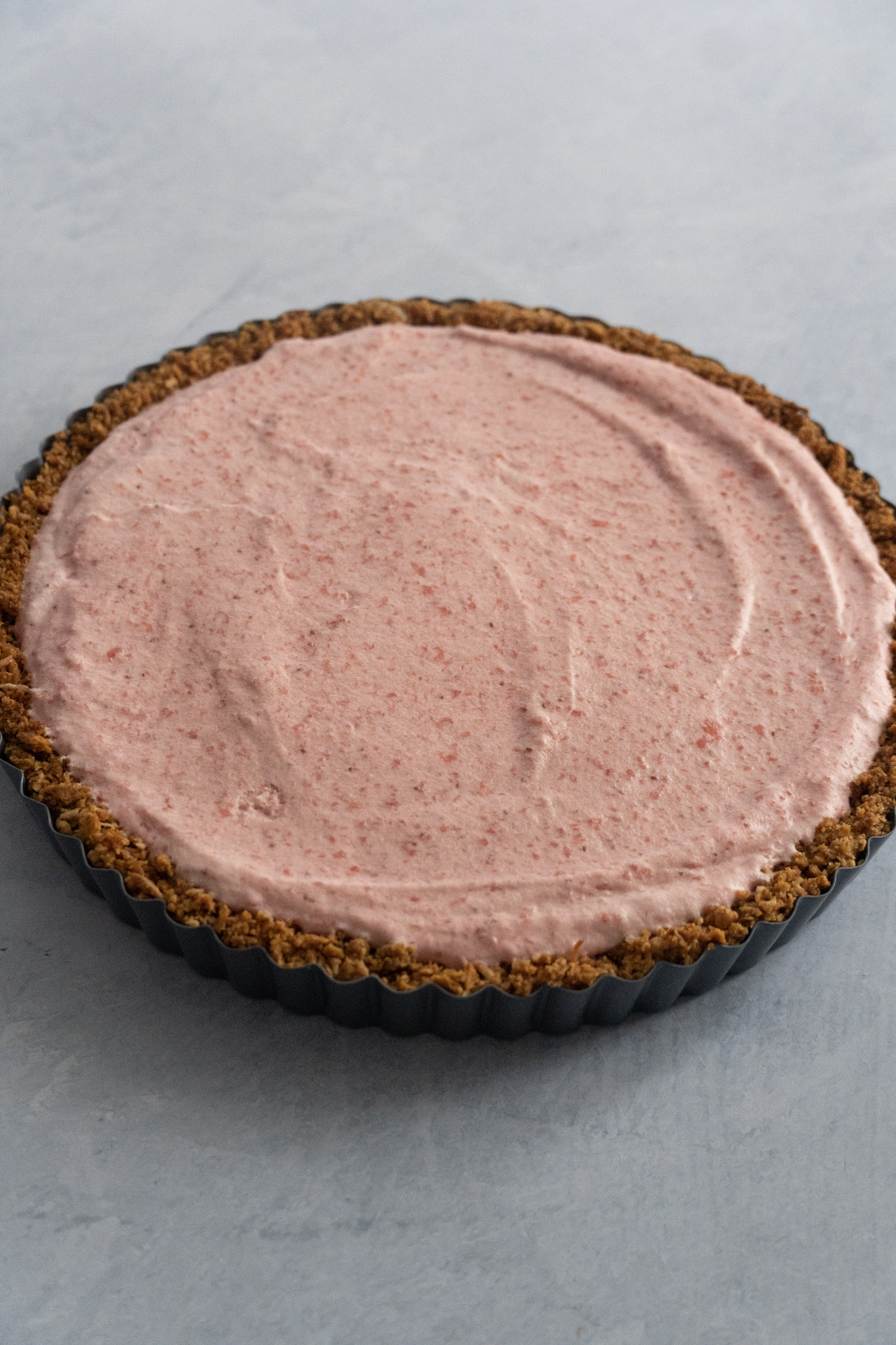 Strawberry Tart Shell Filled