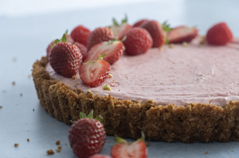 Strawberry Mousse Tart