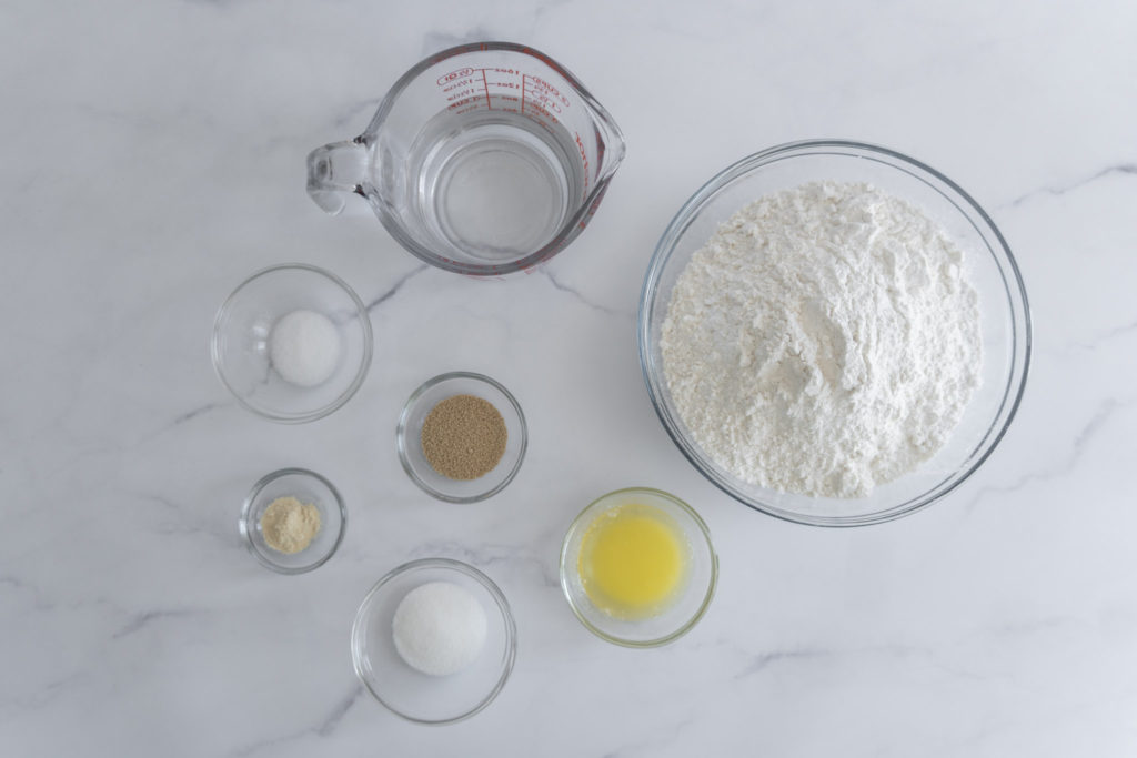 Ingredients for Pizza Dough