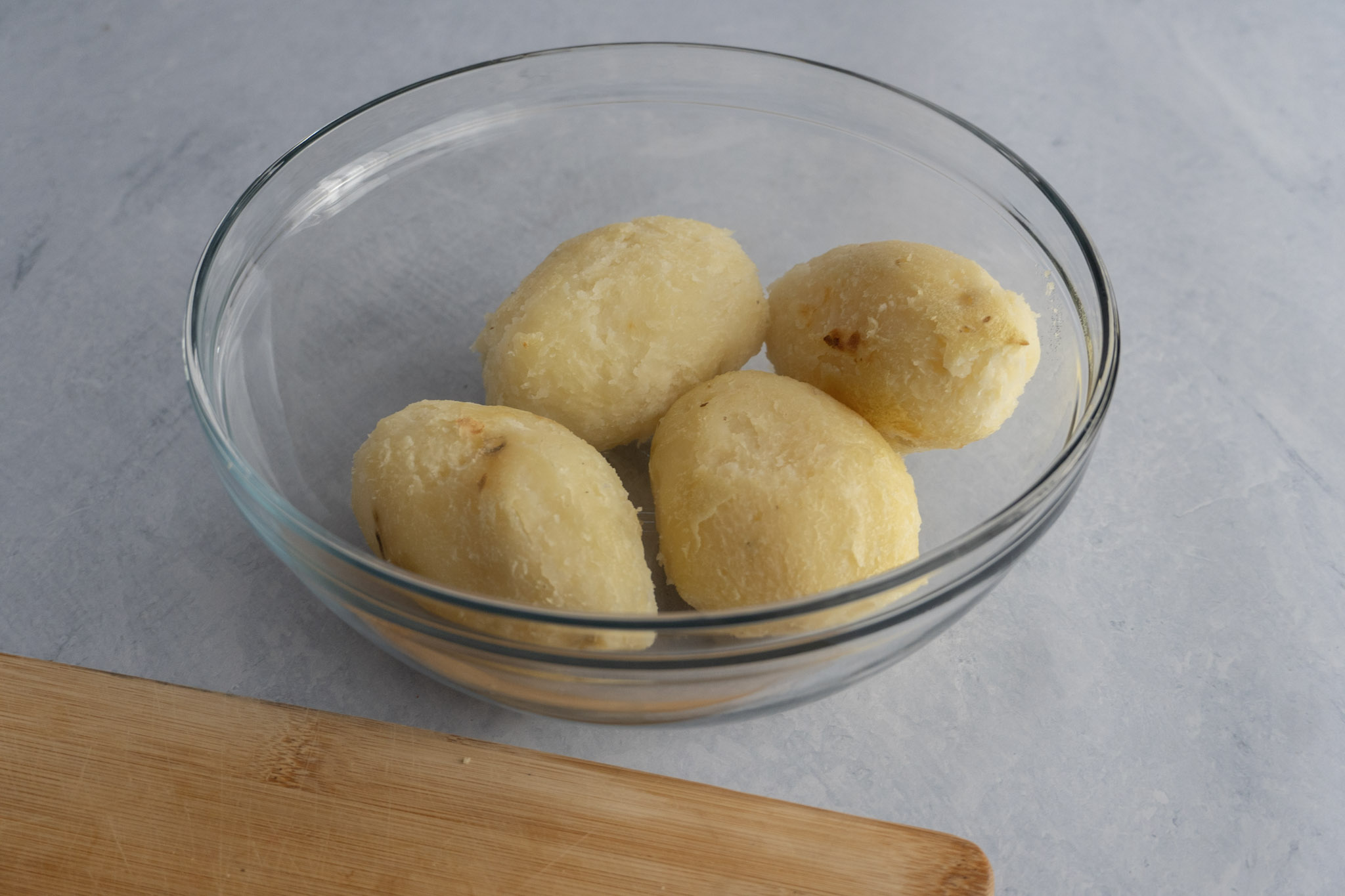 Peeled Baked Potatoes