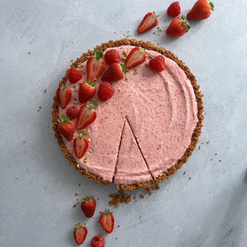 Strawberry Mousse Tart