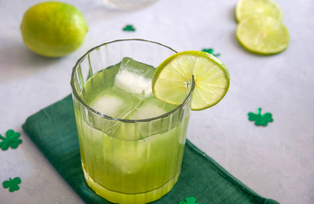St.Patricks Day Whiskey Sour St.Patricks Day Whiskey Sour