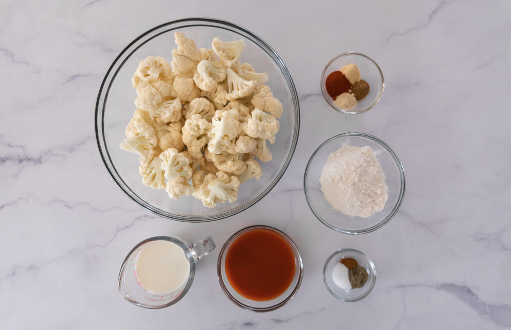 Cauliflower Wings Ingredients