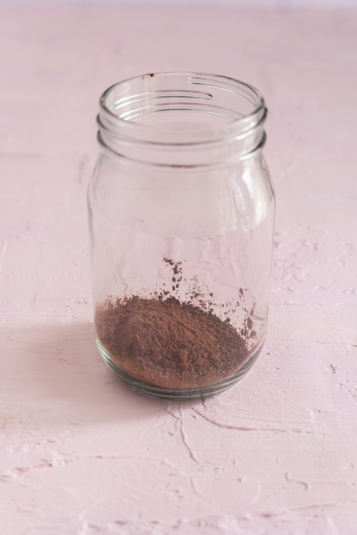 Ingredients for chia seed pudding