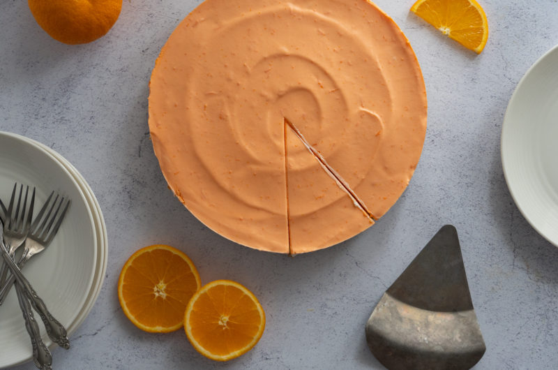 Orange Creamsicle Cheesecake