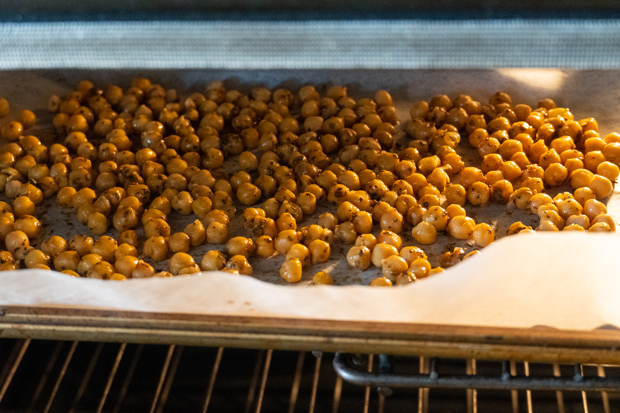 Chickpeas in Oven