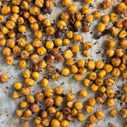 Roasted Pizza Chickpeas