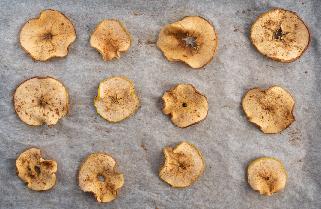 Oven Dried Apple Chips Oven Dried Apple Chips