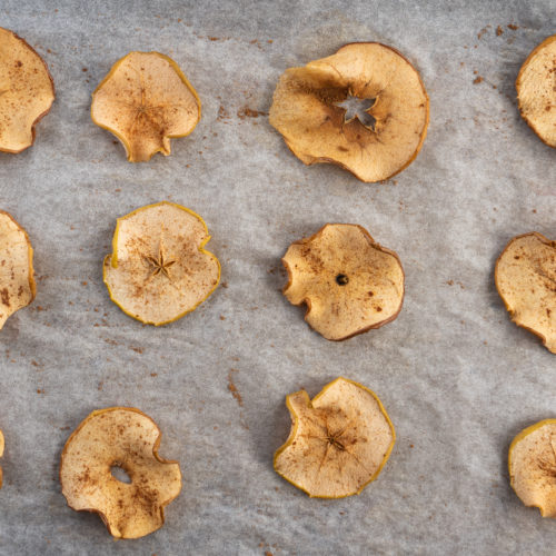 Oven Dried Apple Chips