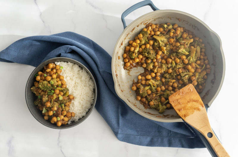 Vegan Chickpea Teriyaki
