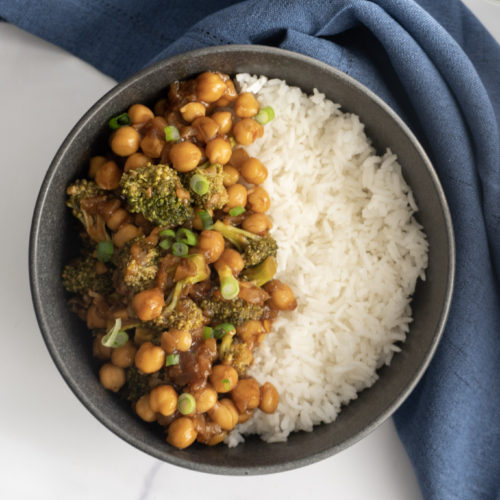 Vegan Chickpea Teriyaki