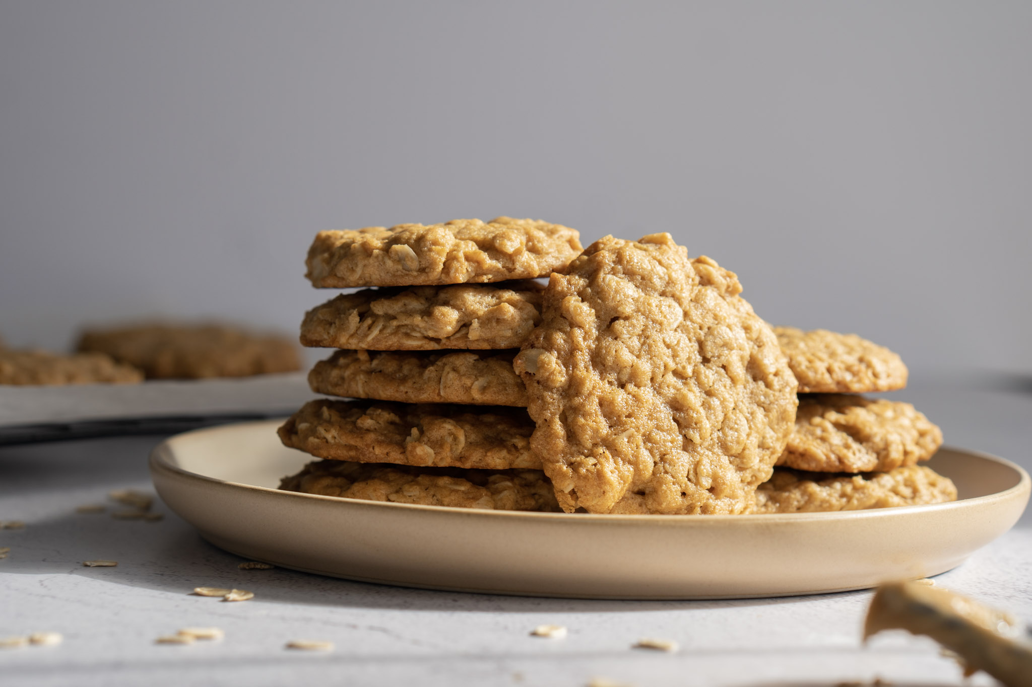 Oatmeal Peanut Butter Cookies The Crowded Fridge 0682