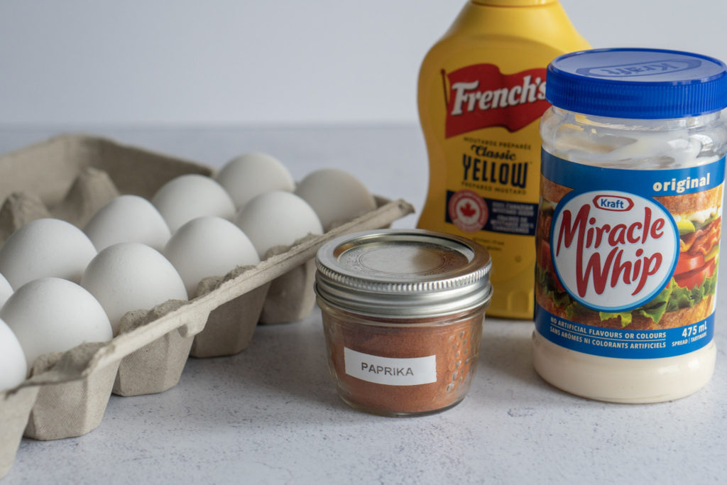 Ingredients For Deviled Eggs
