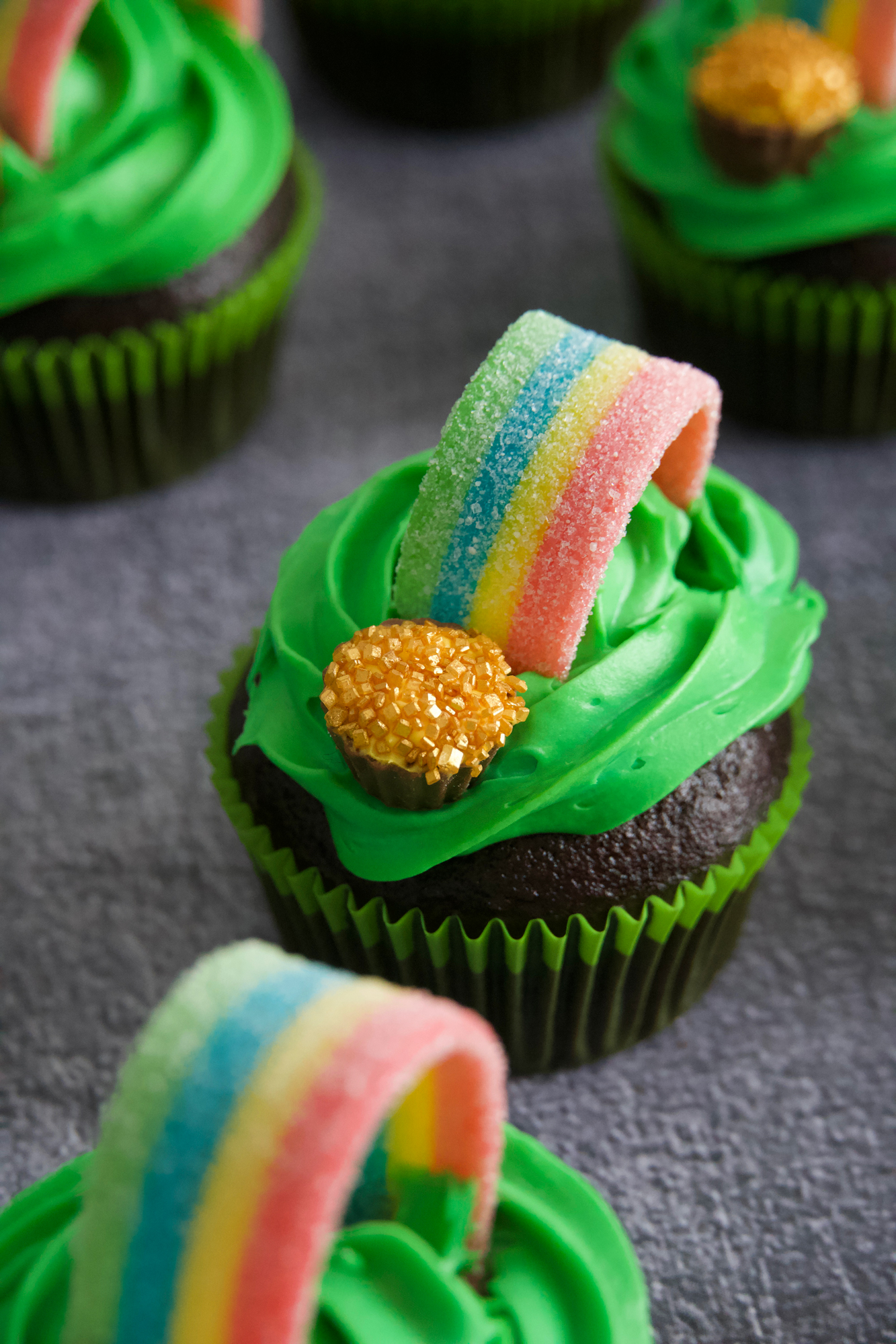 Pot of Gold Cupcakes