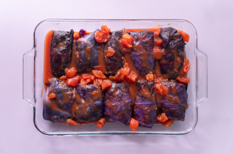Purple Cabbage Rolls