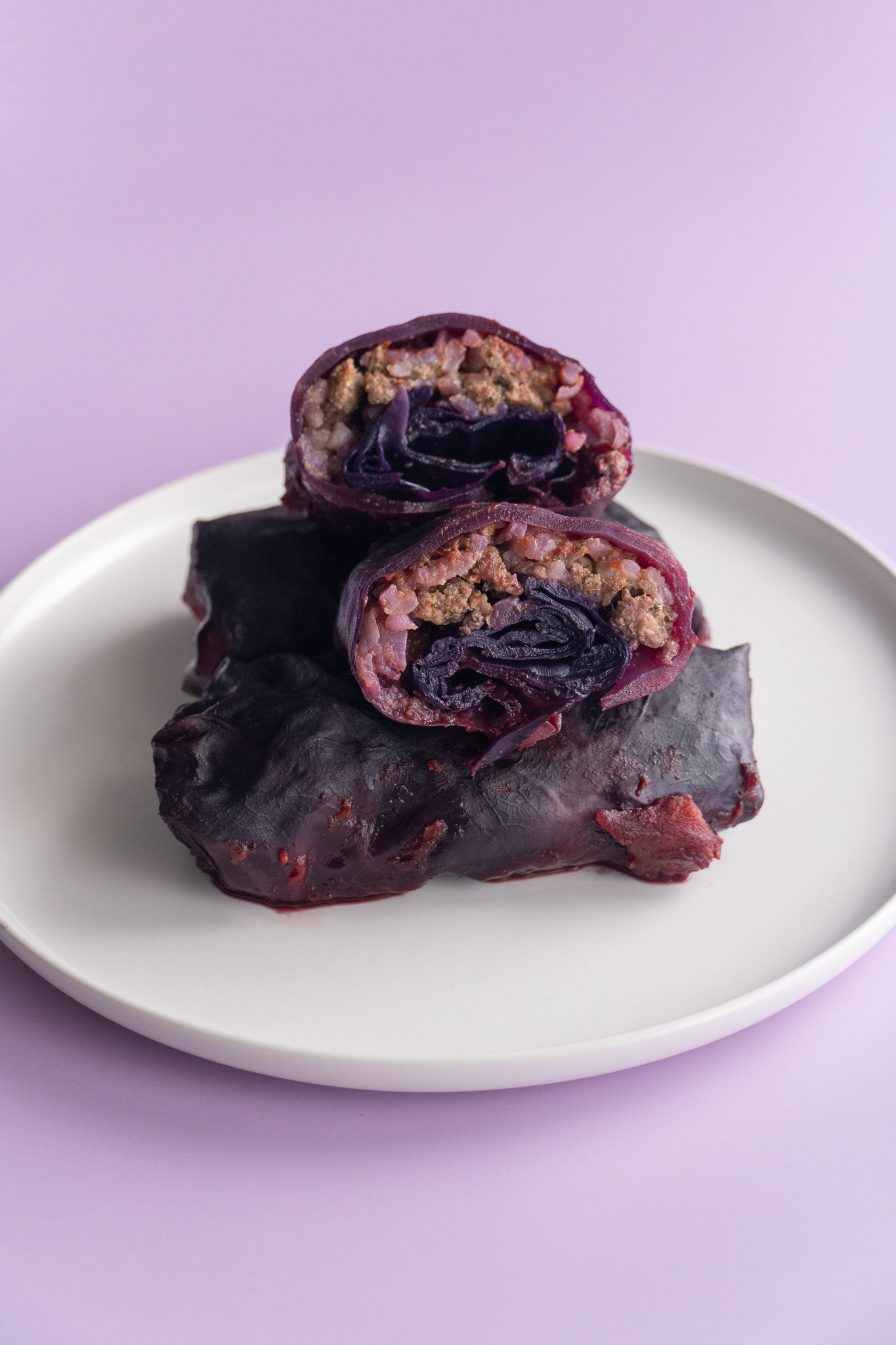 Purple Cabbage Rolls