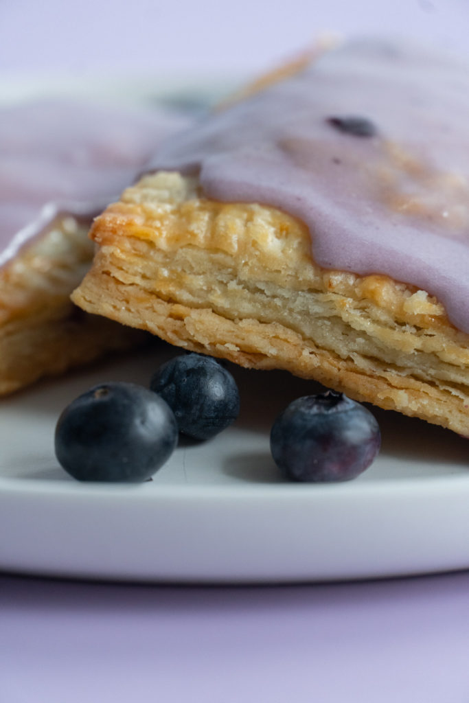 Blueberry Pop-tarts Upclose