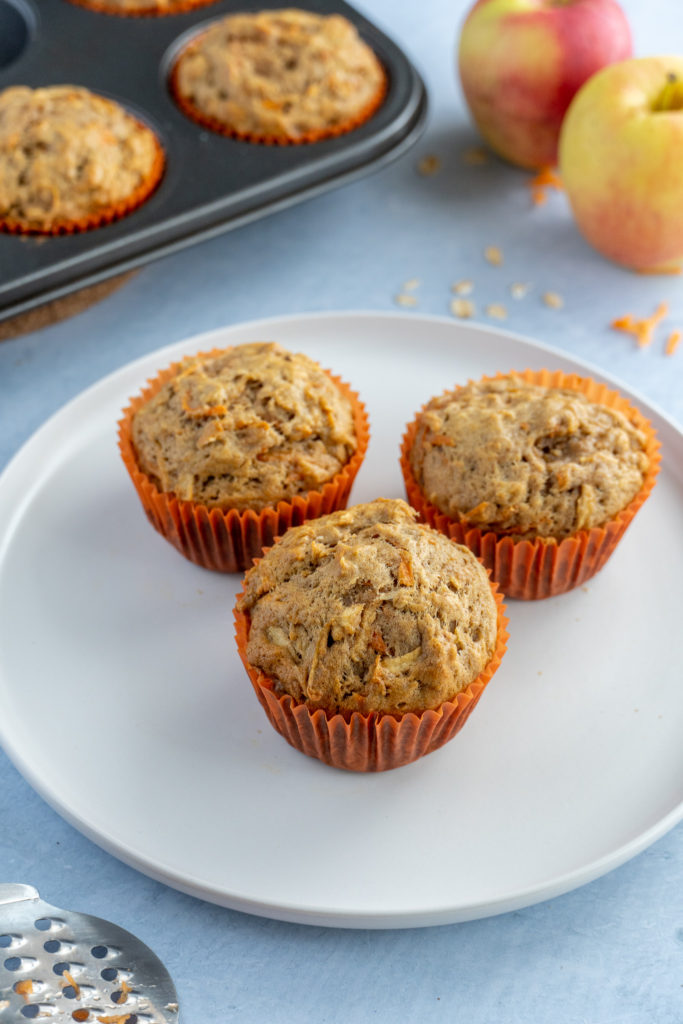 Carrot Apple Muffins