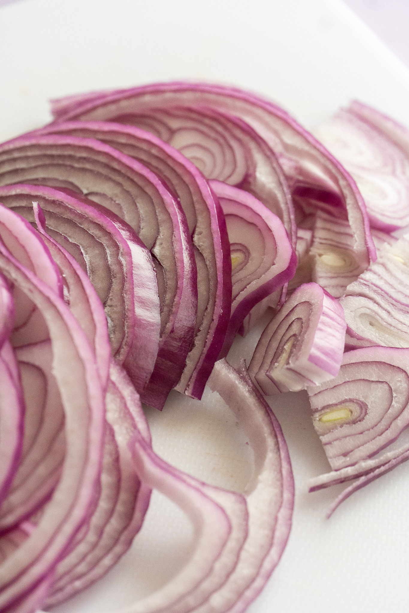 Red Onions in Jar
