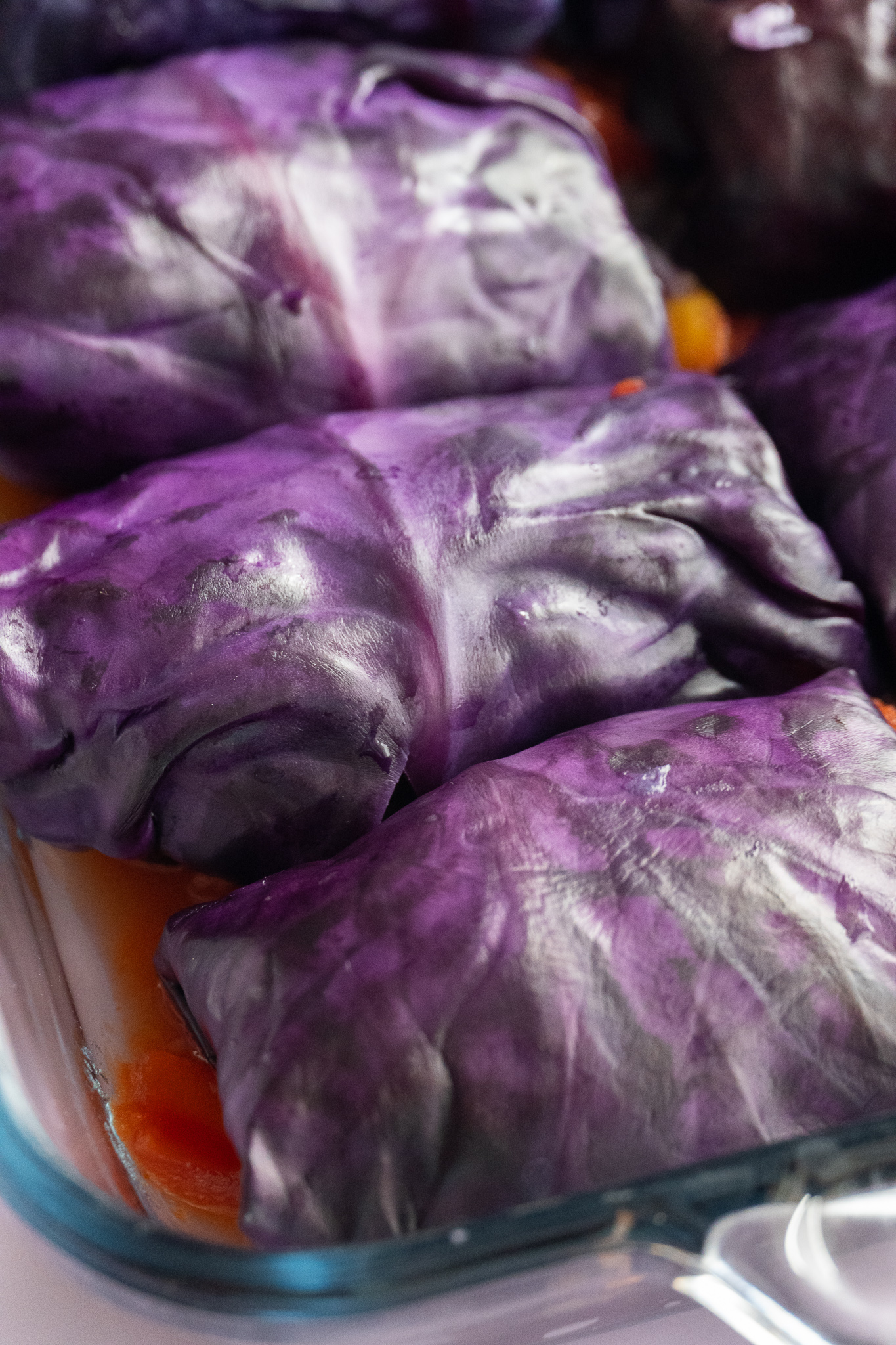Cabbage rolled