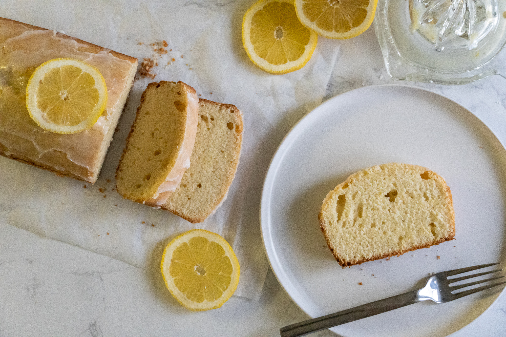 Lemon Pound Cake - The Crowded Fridge