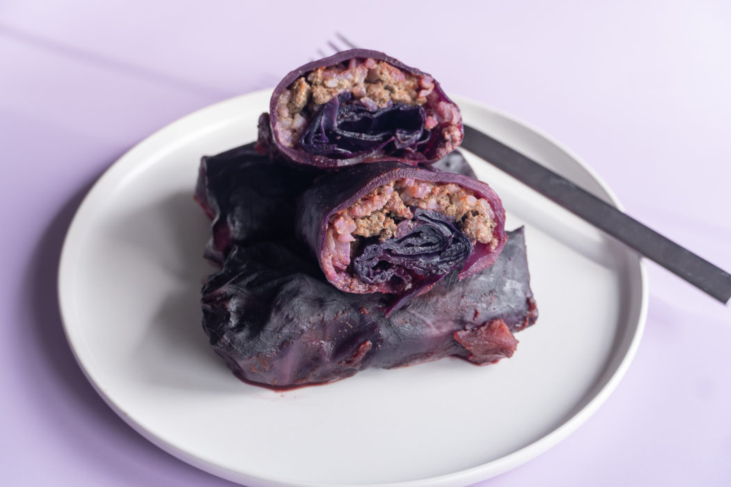 Purple Cabbage Rolls