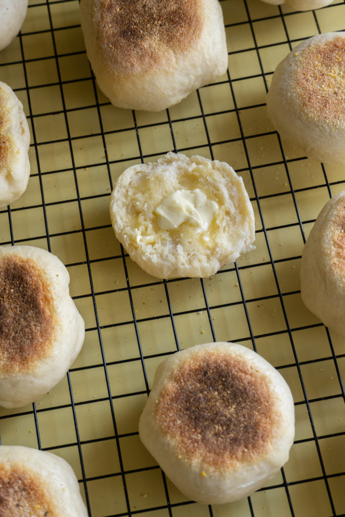 English Muffins With Butter