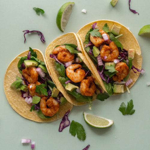 Cajun Shrimp Tacos