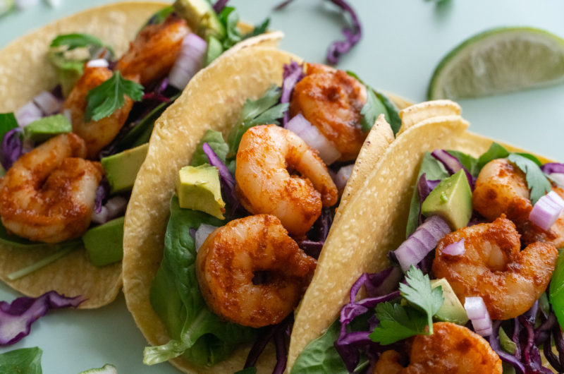Cajun Shrimp Tacos