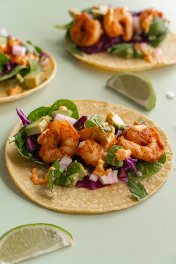 Cajun Shrimp Tacos