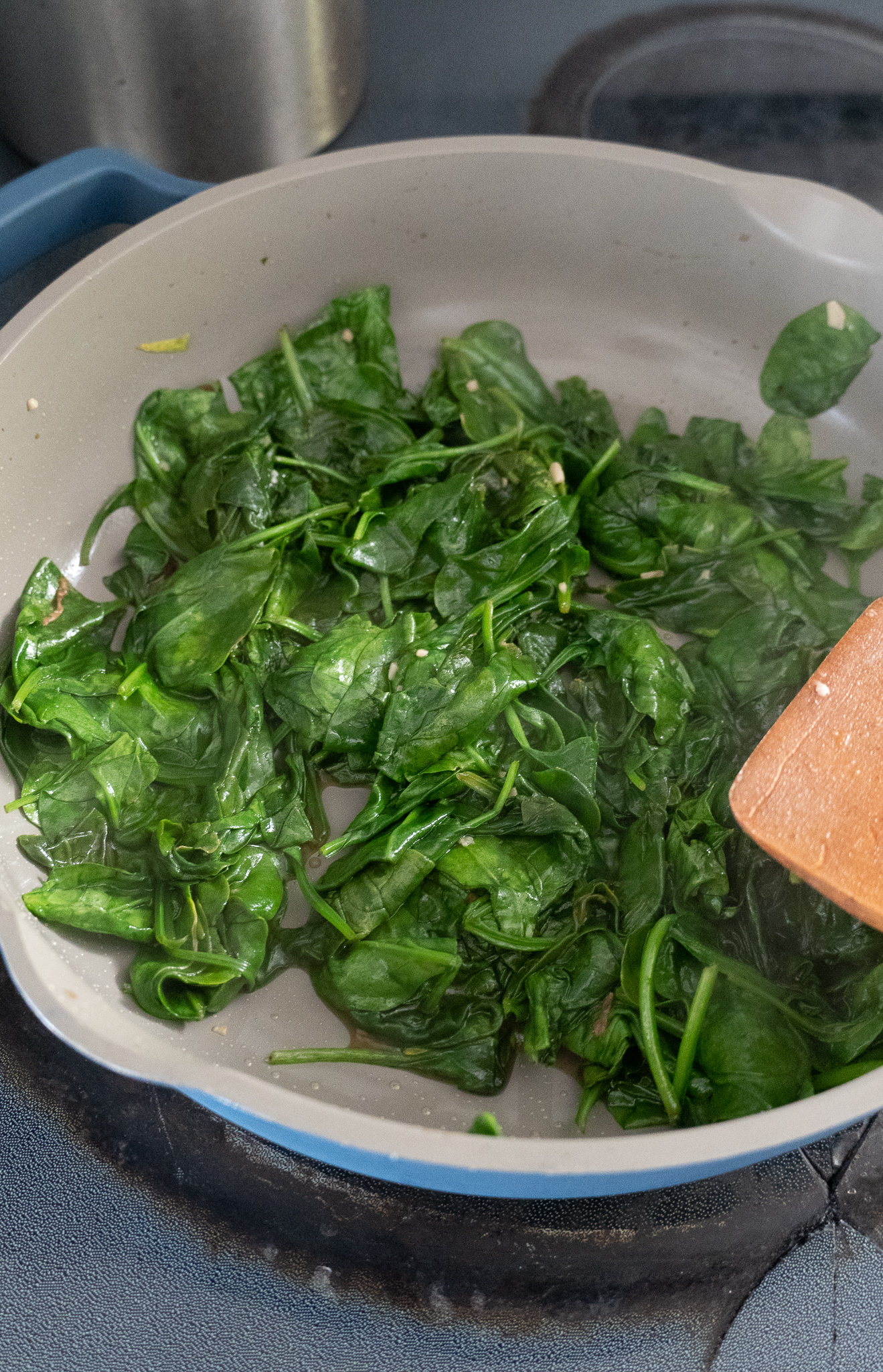 Wilting Spinach