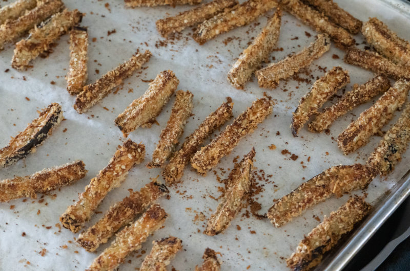 Baked Eggplant Fries