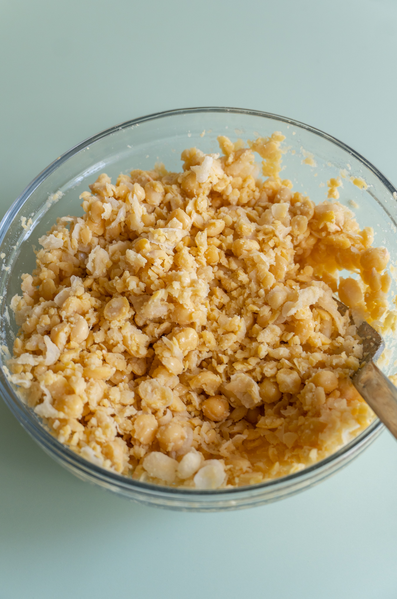 Smashed Chickpeas