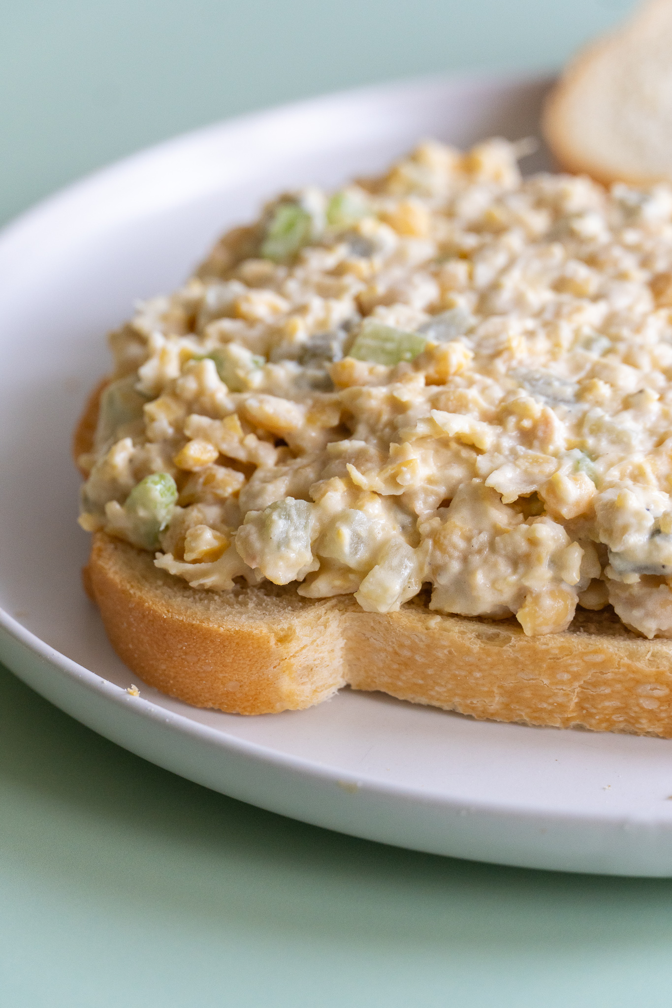 Smashed Chickpea mixture