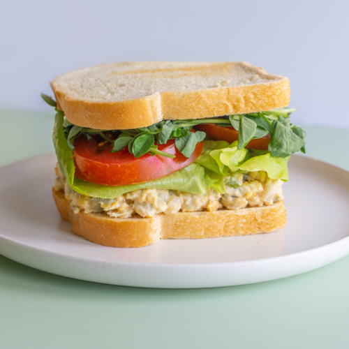 Smashed Chickpea Sandwich