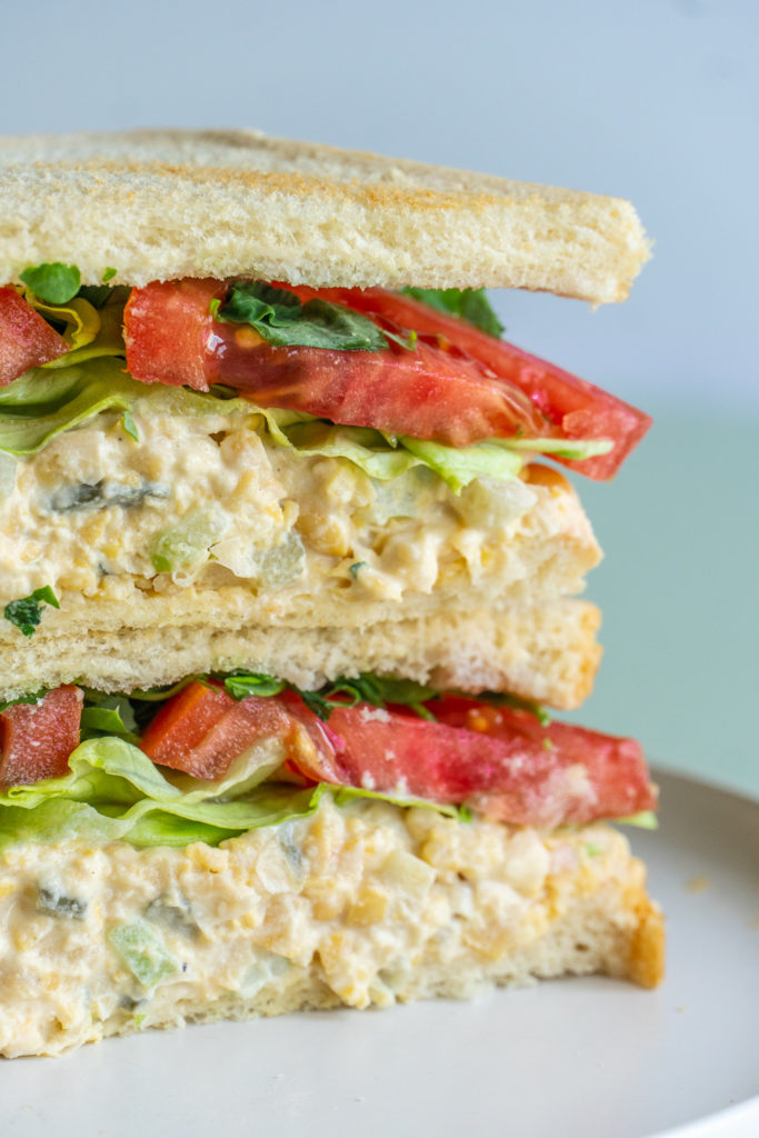Smashed Chickpea Sandwich