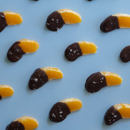 Chocolate Dipped Orange Slices