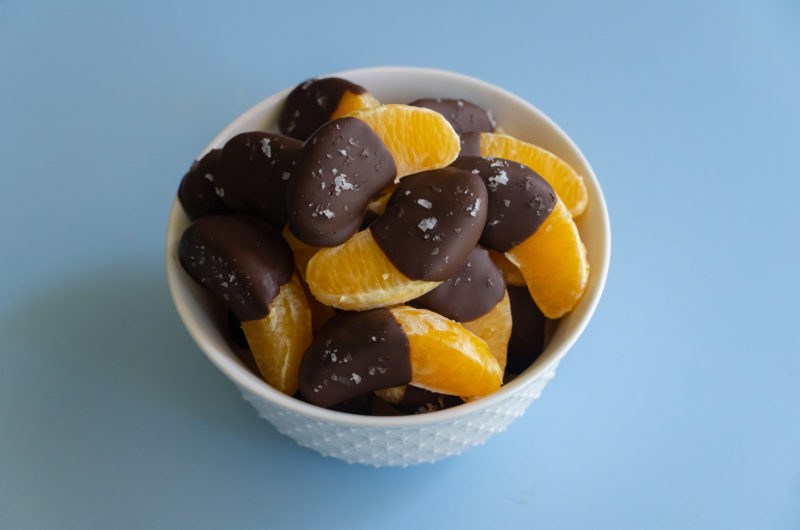 Chocolate Dipped Orange Slices