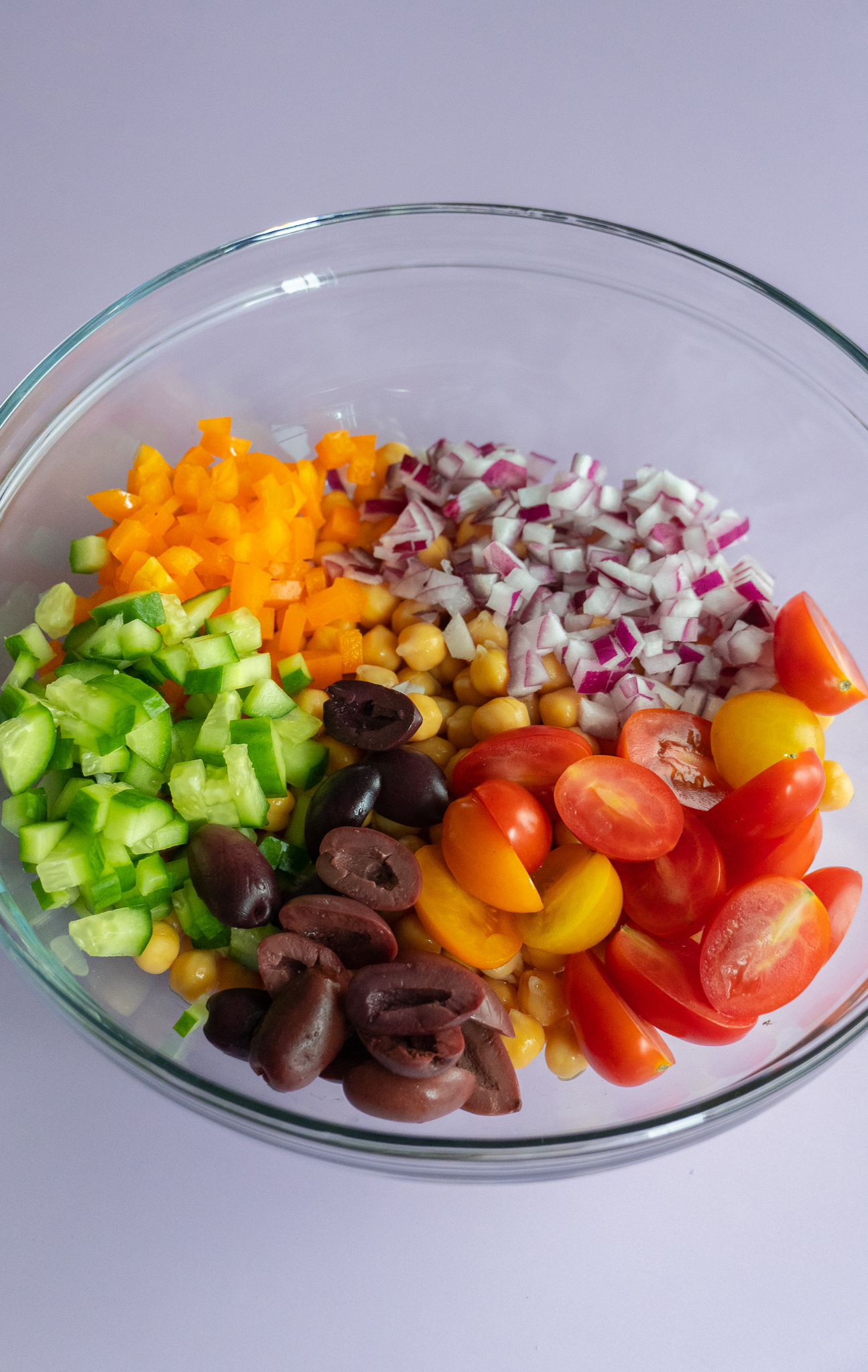 Ingredients before mixing