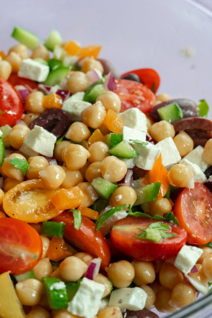 Mediterranean Chickpea Salad