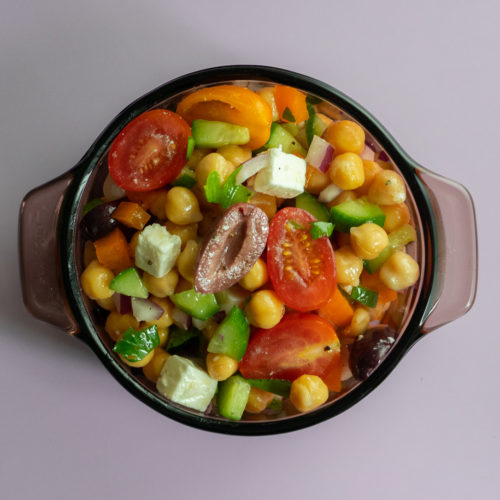 Mediterranean Chickpea Salad