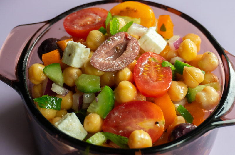 Mediterranean Chickpea Salad