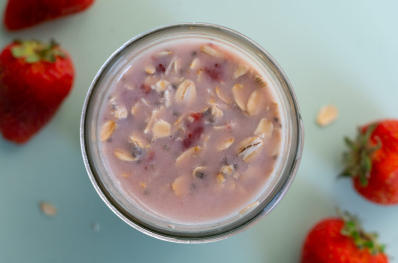 Strawberry Overnight Oats